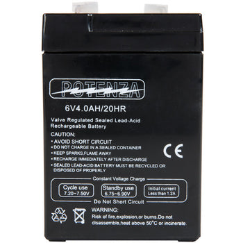 Tor Rey 6V4.0AH/20HR Rechargeable Scale Battery