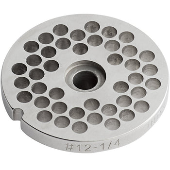 Avantco #12 Stainless Steel Grinder Plate for MG12 & MX20MGKIT Meat Grinder-1/4
