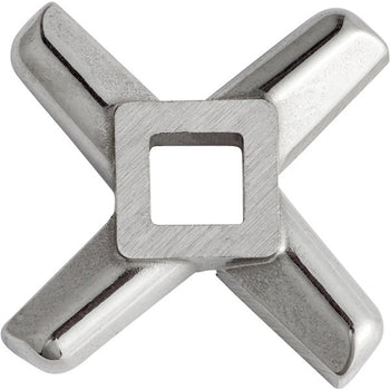 Avantco #12 Stainless Steel Grinder Knife for MG12 & MX20MGKIT Meat Grinder