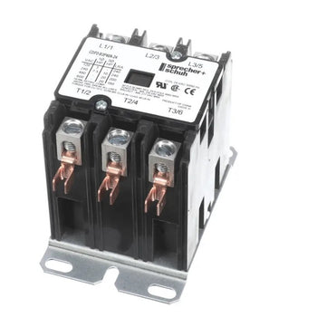 Pitco CDP2-B3P4DA-24 Contactor 3 Pole 24VAC Coil 50A