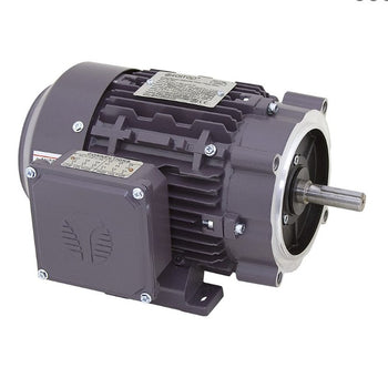 Techtop BL3-AL-TF-56C-2-B-D-.33 Electric Motor 1/3 HP 3450 RPM 3PH 208-230/460V