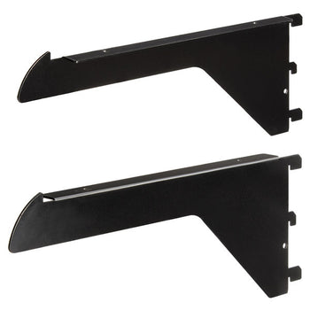 Avantco Black Air Curtain Shelf Bracket Set for Avantco Refrigeration BVAC-28HC
