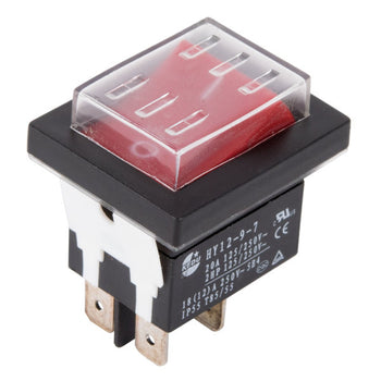 Avantco Red Replacement On/Off Switch -New Style for A-12F-HC/CBE-48-HC/CFD-2RR