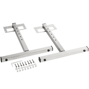 Avantco 10-16" Adjustable Stainless Steel T-Legs for Strip Warmers 177SW36INCP