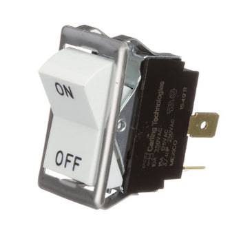 Blodgett 1549R White Rocker Dpst Switch