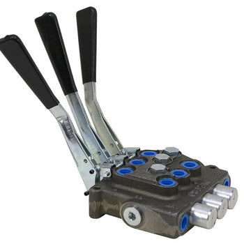 Metro D3DT2T2T2QK 3-Spool Directional Control Valve 6-GPM Max 3000-PSI Max