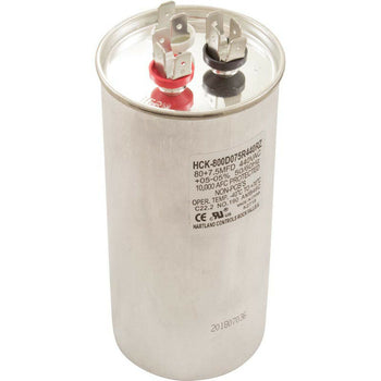 Hartland HCK-800D075R440RZ 80+7.5uF 440VAC 50/60Hz Run Capacitor Replaces 473731
