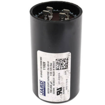Mars 61B4D110708NCMS 708-850 MFD 110/125Vac Round Motor Start Capacitor