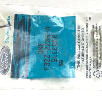 Genuine Oem Ford F32Z-2208-A Brake Bleeder Screw F32Z2208A