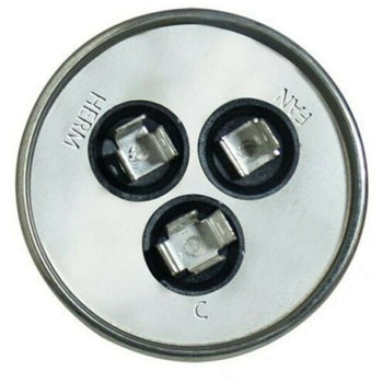 Genteq 80+10 uF +/-6% 440-370 VAC/B Dual Capacitor Replaces Raypak H000080