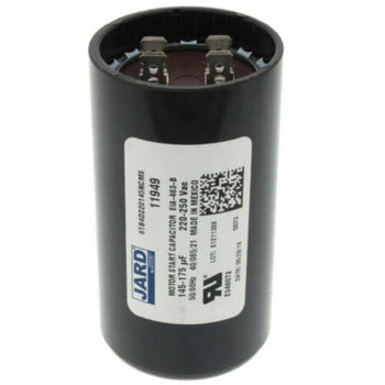 Jard 61B4D220145NCMS 145-175 MFD 220/250Vac Round Motor Start Capacitor