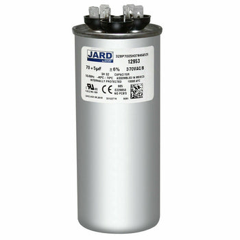 Jard 328P7005H37N46A5Z9 70+5 uF +/-6% 370 VAC/B Run Dual Capacitor 50/60Hz