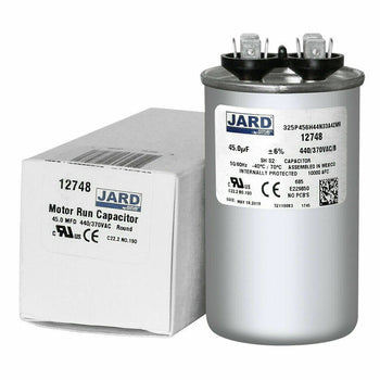 Jard 325P456H44N33A4ZM9 45 uF +/-6% 440-370 VAC/B Round Capacitor 50/60 Hz