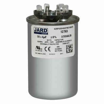 Jard 328P3004H37N31A5Z9 30+4 uF +/-6% 370 VAC/B Dual Run Capacitor 50/60Hz