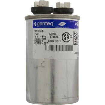 Genteq 25uF +/-6% Round Run Capacitor Replaces 187693, 187694