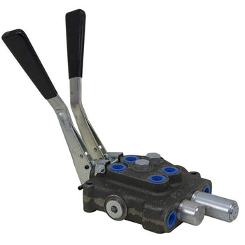 Metro D2DT1T2QJ 2-Spool Directional Control Valve W/Float 6-GPM Max 3000psi Max
