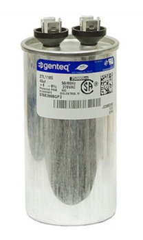 GE / Genteq 976B399BGP3 40 MFD 370 VAC Round Motor Run Capacitor