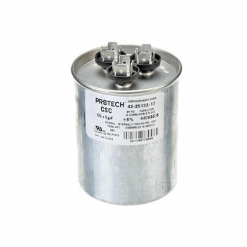 Protech CSC 328P5505H44P31A4R9 55+5uF +/-6% 440VAC/B 50/60Hz Dual Capacitor