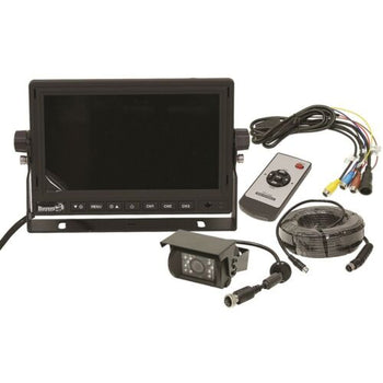 Buyers Rear View Night Vision Camera Kit w/ Display for Trucks/Buses & RV''s