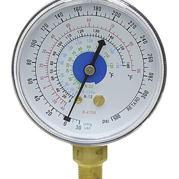 Winters RGA501-BM 30-0-500 PSI 2.5 LM Dry Refrigerant Gauge