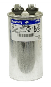 Genteq 27L1186 50 uF +/- 6% 370Vac Motor Run Capacitor