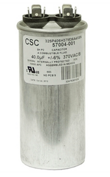CSC 325P406H37M36A4XSN 40.0UF +/-6% 370V AC/B Run Capacitor 57004-001
