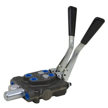 Doering D2DT1T2QJ D Series 6 GPM 2 Spool Hydraulic Directional Control Valve